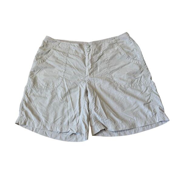 L.L. Bean size 14 shorts; Tan, lightweight; quick dry performance fabric - Picture 1 of 9
